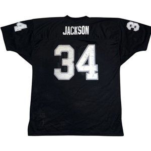 RARE! 1984 MITCHELL & NESS BO JACKSON AUTHENTIC JERSEY Black Raiders LA Vegas 34